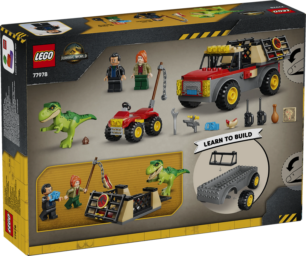 Lego® Jurassic World Young T. Rex Transport Truck Toy 77978
