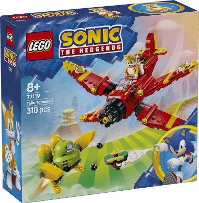 Lego® Sonic The Hedgehog™ Tails’ Tornado-1 Toy 77119