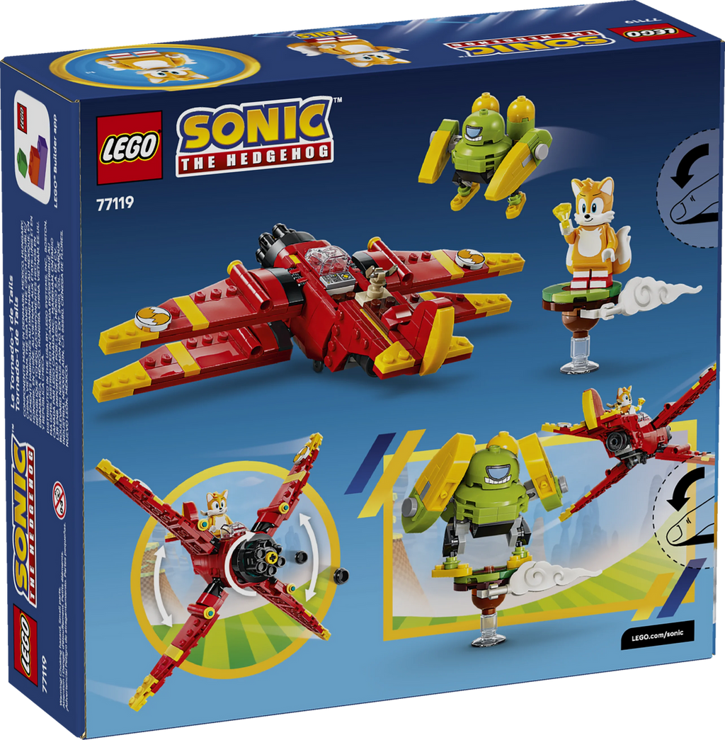 Lego® Sonic The Hedgehog™ Tails’ Tornado-1 Toy 77119