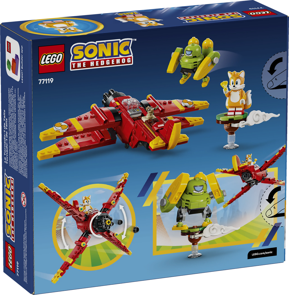 Lego® Sonic The Hedgehog™ Tails’ Tornado-1 Toy 77119