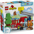 Lego® Duplo® Town Fire Engine With Hose And Firefighter 10473
