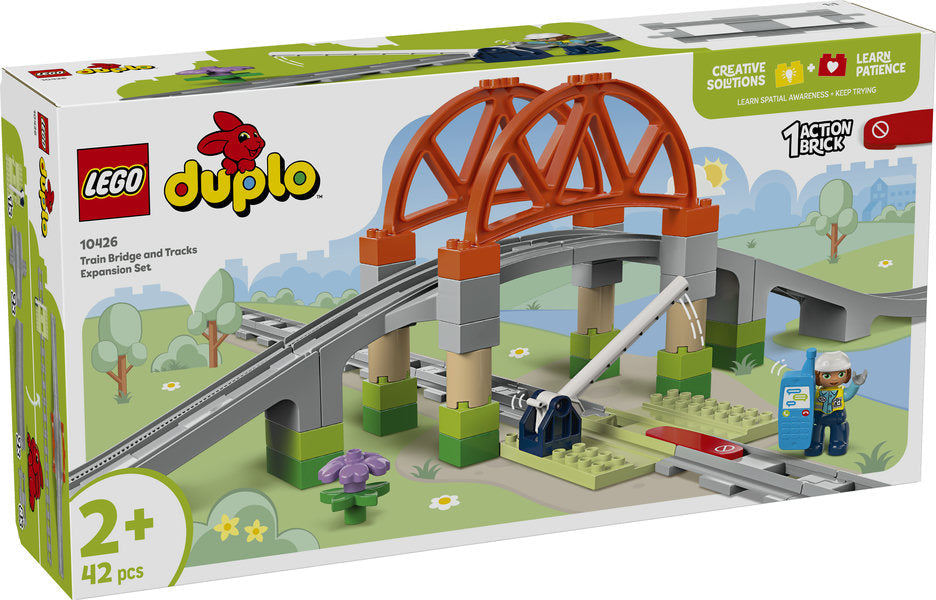 LEGO Duplo 10426 Train Bridge and Tracks Expansion