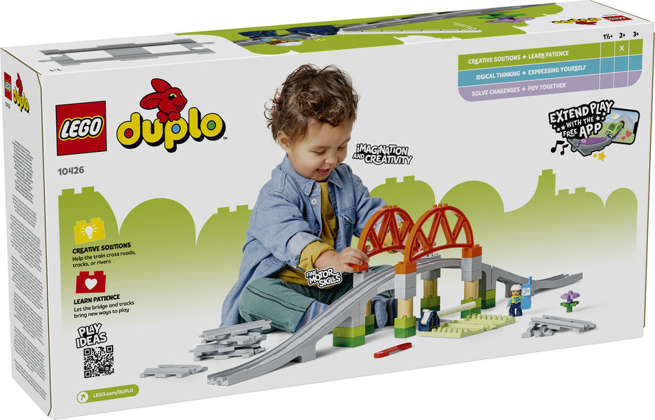LEGO Duplo 10426 Train Bridge and Tracks Expansion