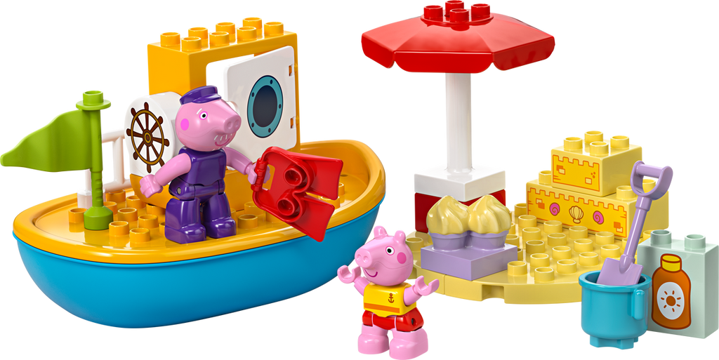 LEGO DUPLO Peppa Pig Boat Trip Playset 10432