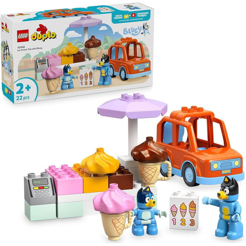 LEGO 10458 DUPLO Ice Cream Trip with Bluey