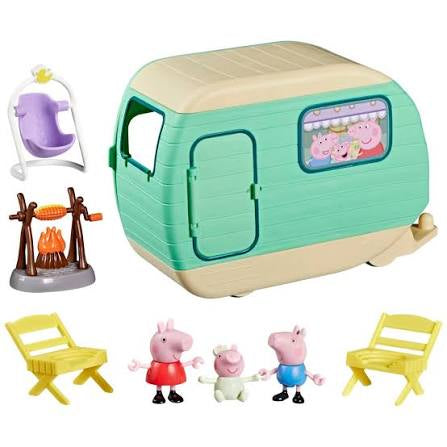 Peppa Pig Three Little Piggies Caravan Playset