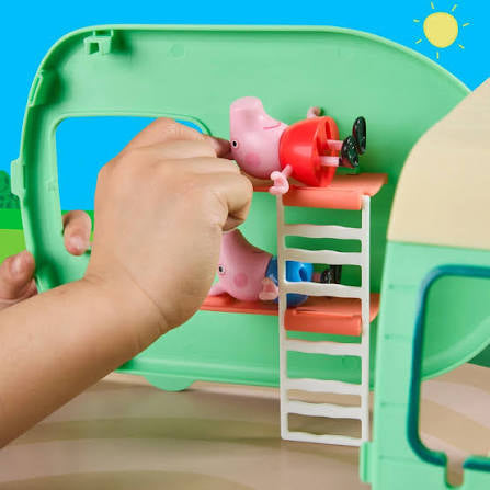 Peppa Pig Three Little Piggies Caravan Playset