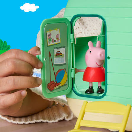 Peppa Pig Three Little Piggies Caravan Playset