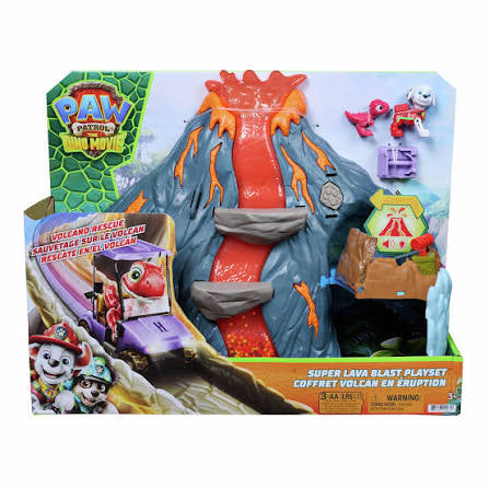 Paw Patrol The Dino Movie Super Lava Blast Playset