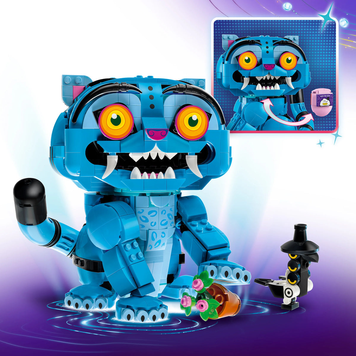 LEGO KPop Demon Hunters 72537 Derpy Tiger and Sussie Bird Set