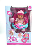 Baby Doll High Chair Playset