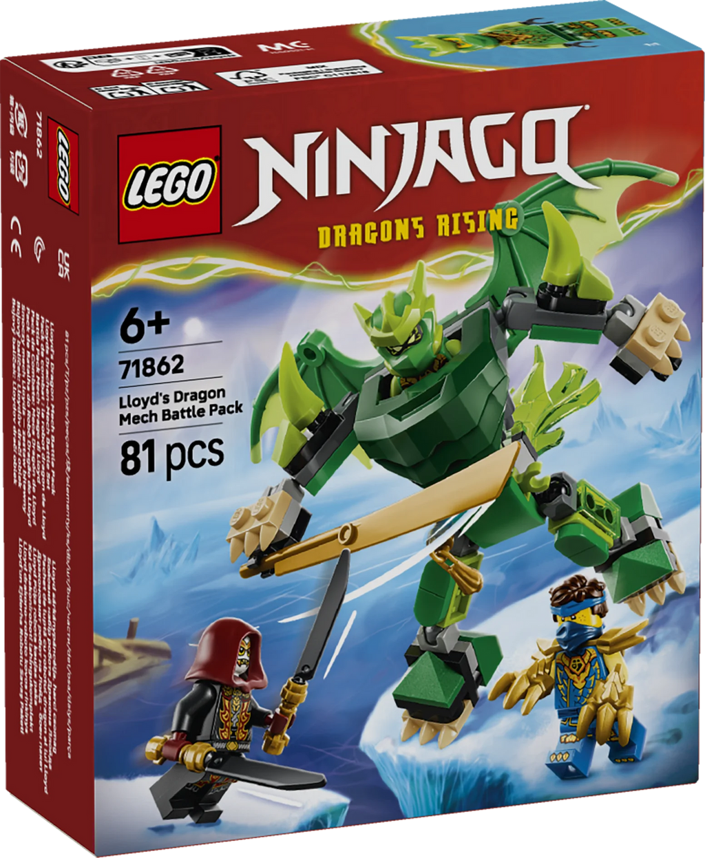 Lego Ninjago Lloyd’s Dragon Mech Battle Pack 71862