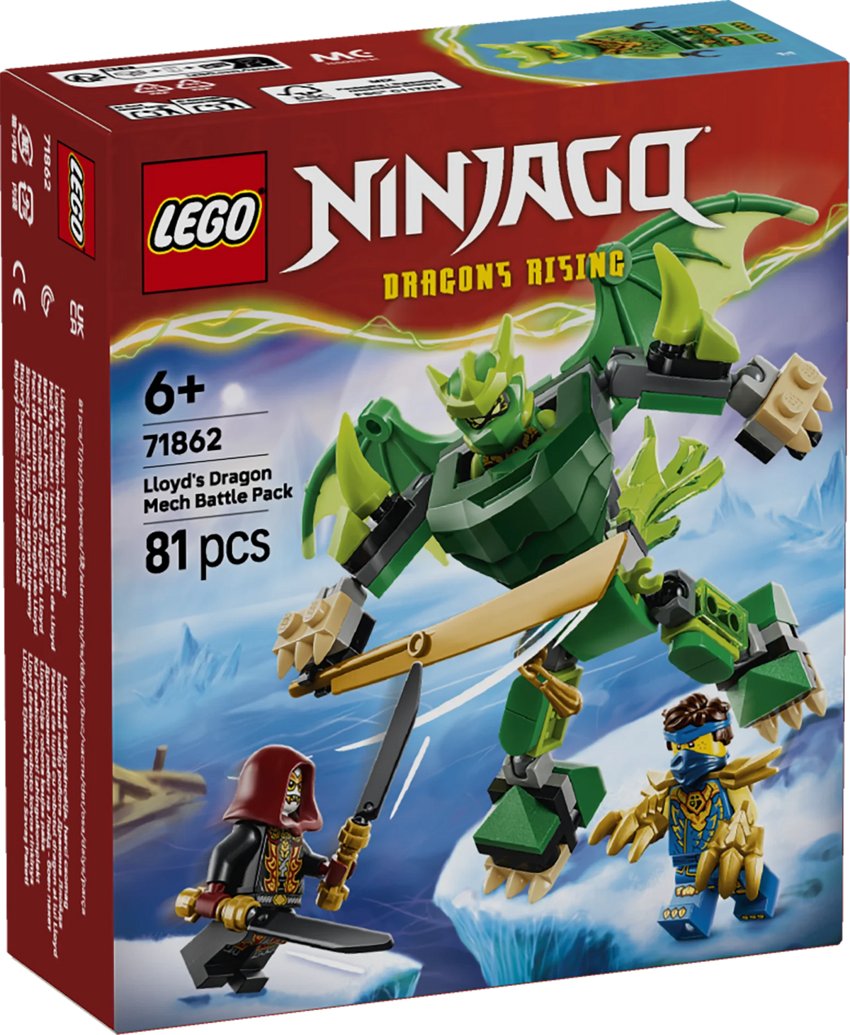 Lego Ninjago Lloyd’s Dragon Mech Battle Pack 71862
