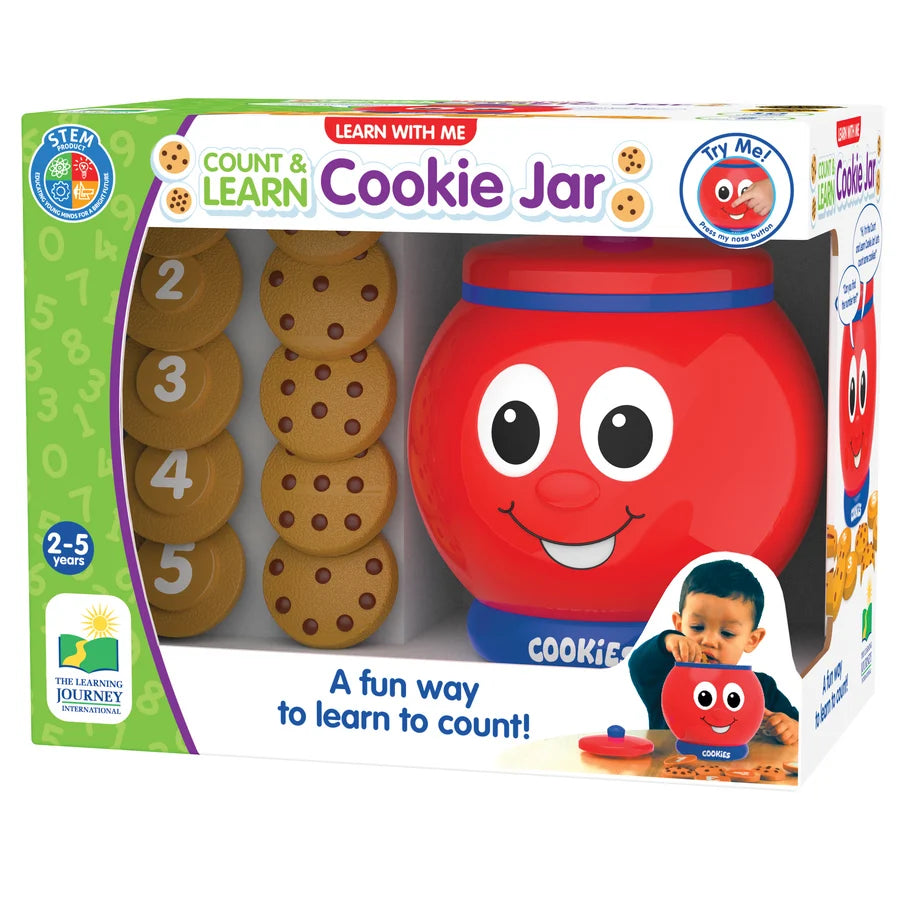 Learn With Me Cookie Jar