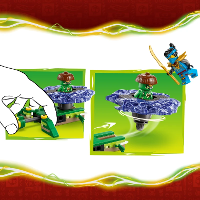 Lego Ninjago 71849 Nya vs. Mutation Monster Spinner