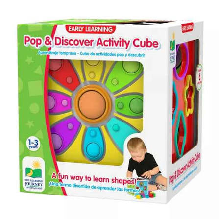 Pop And Discover Activity Cube