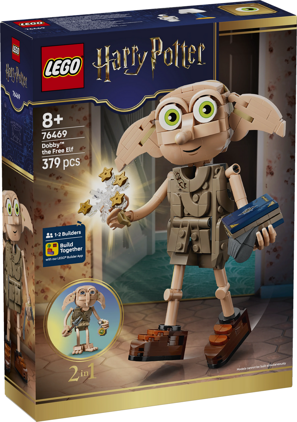 Lego Harry Potter Dobby The Free Elf Figure 76469