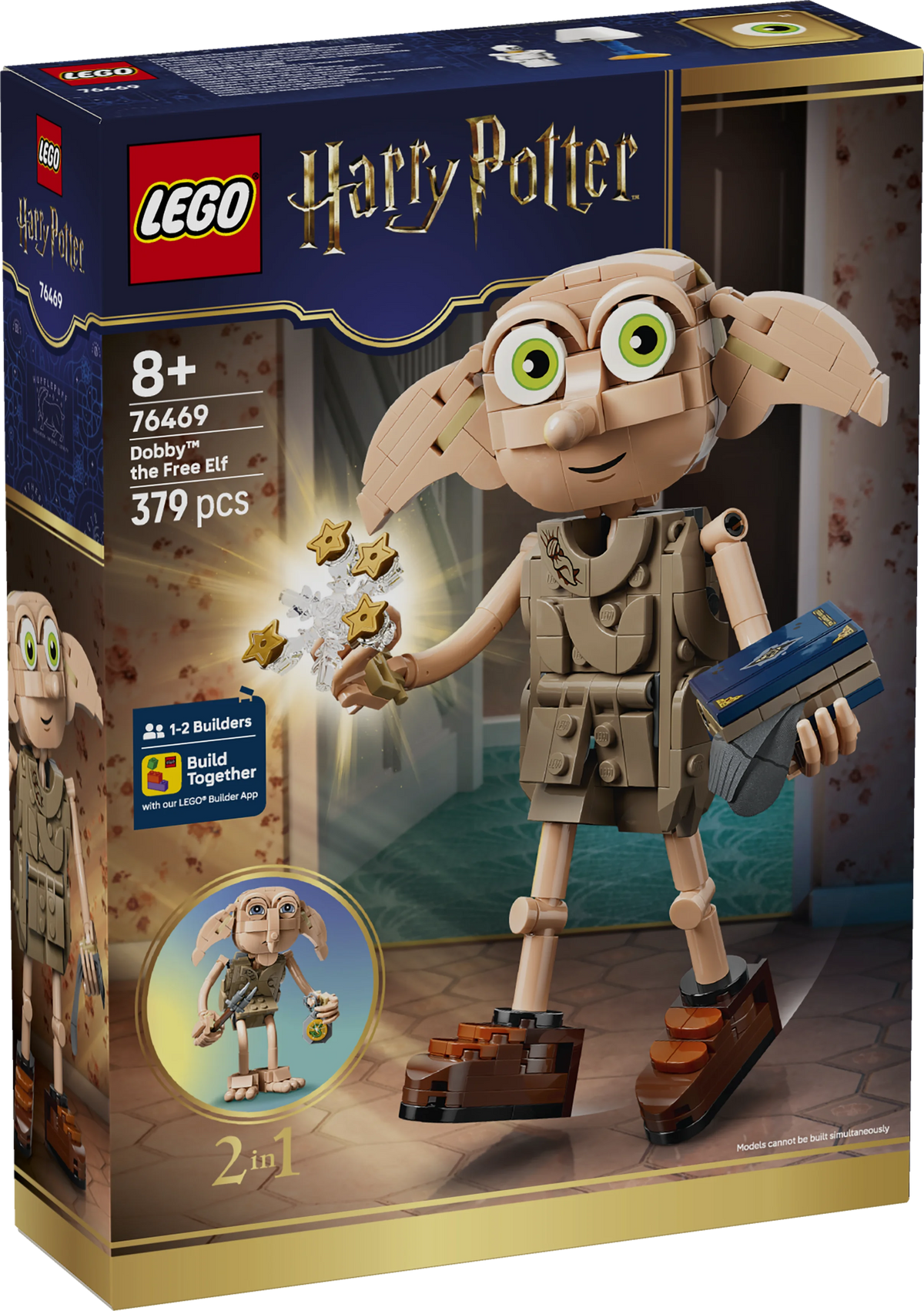 Lego Harry Potter Dobby The Free Elf Figure 76469