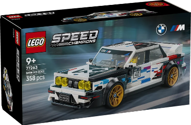 Lego Speed Champions Bmw M3 (E30) Toy Car Kit 77263