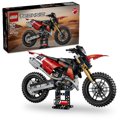 Lego Technic Ducati Desmo450 Mx Factory Motorcycle 42238