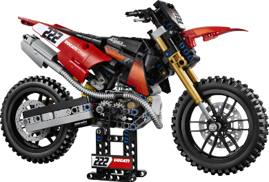 Lego Technic Ducati Desmo450 Mx Factory Motorcycle 42238