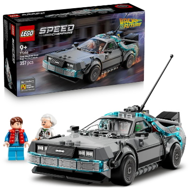 Lego Speed Champions Time Machine From Back To The Future 77256