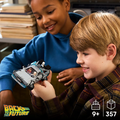 Lego Speed Champions Time Machine From Back To The Future 77256