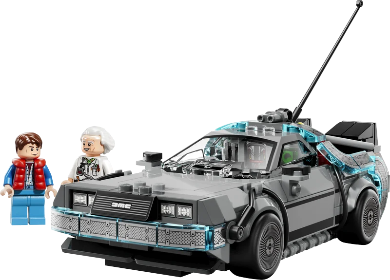 Lego Speed Champions Time Machine From Back To The Future 77256