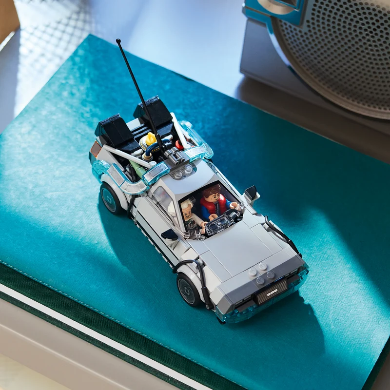 Lego Speed Champions Time Machine From Back To The Future 77256