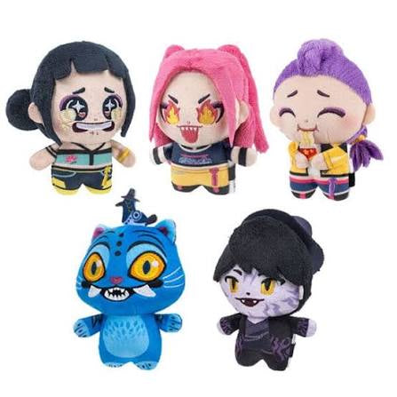 Netflix KPop Demon Hunters Plush Mini Rameyon Cup Blind Box Assortment 10cm