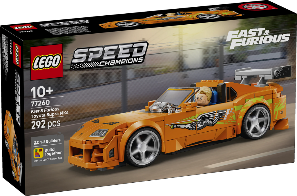 Lego Speed Champions The Fast And The Furious Toyota Supra Mk4 77260