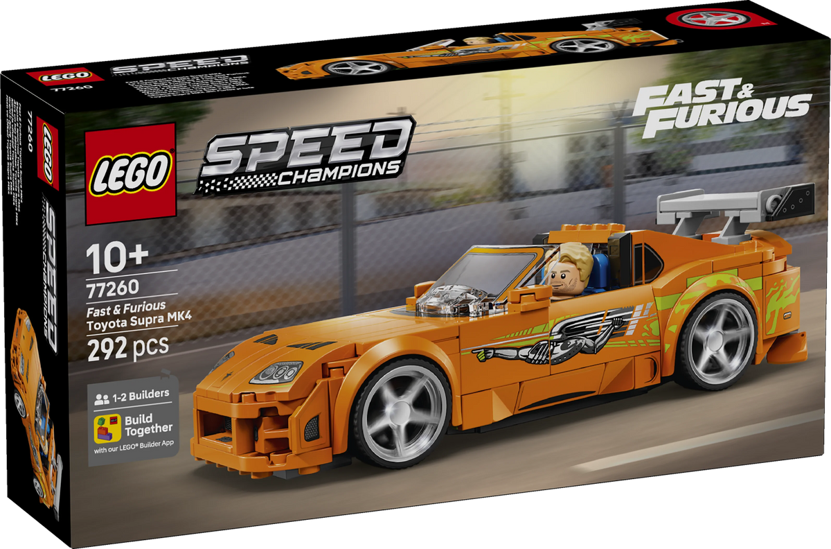 Lego Speed Champions The Fast And The Furious Toyota Supra Mk4 77260