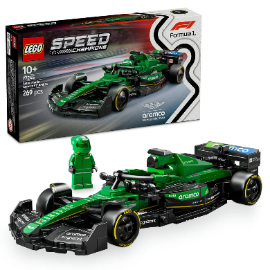 Lego Speed Champions Aston Martin Aramco Formula 1 Amr24 Race Car 77245
