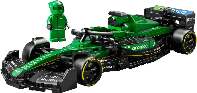 Lego Speed Champions Aston Martin Aramco Formula 1 Amr24 Race Car 77245