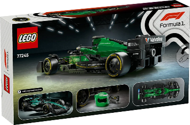 Lego Speed Champions Aston Martin Aramco Formula 1 Amr24 Race Car 77245