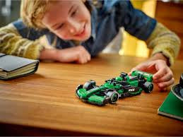 The LEGO® Speed Champions Aston Martin Aramco F1® AMR24 Race Car (77245) vehicle