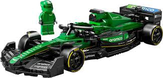 The LEGO® Speed Champions Aston Martin Aramco F1® AMR24 Race Car (77245) vehicle