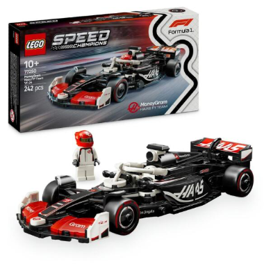 LEGO Speed Champions 77250 MoneyGram Haas F1 Team VF-24 Race Car Set