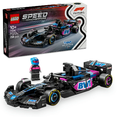 Lego Speed Champions Bwt Alpine Formula 1 Team A524 Race Car 77248