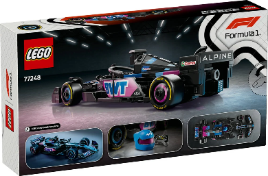 Lego Speed Champions Bwt Alpine Formula 1 Team A524 Race Car 77248