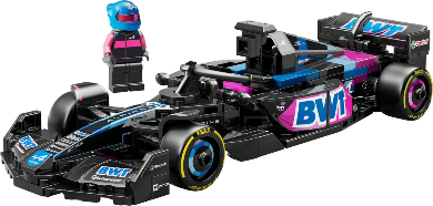 Lego Speed Champions Bwt Alpine Formula 1 Team A524 Race Car 77248