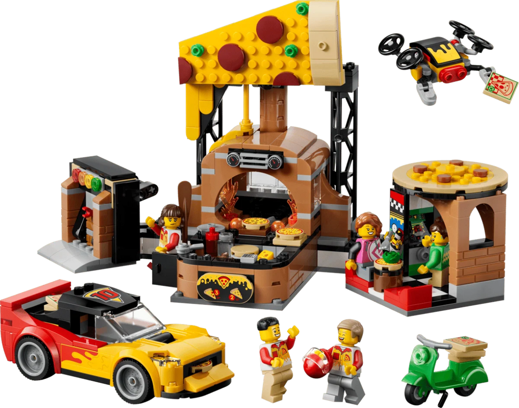 Lego City 60496 Pizza Delivery Experience
