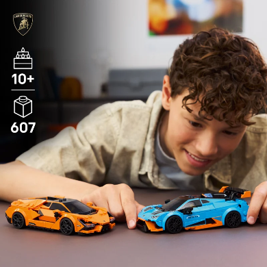 Lego Speed Champions Lamborghini Revuelto & Huracán Sto 77238