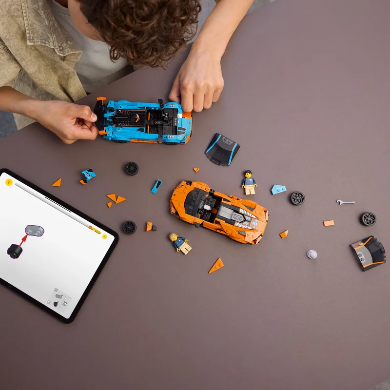 Lego Speed Champions Lamborghini Revuelto & Huracán Sto 77238