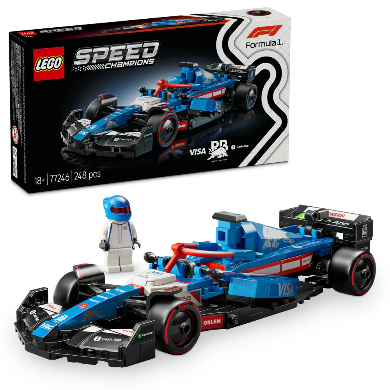 Lego Speed Champions Visa Cash App Rb Vcarb 01 Formula 1 Race Car 77246