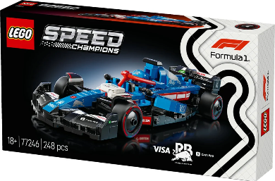 Lego Speed Champions Visa Cash App Rb Vcarb 01 Formula 1 Race Car 77246