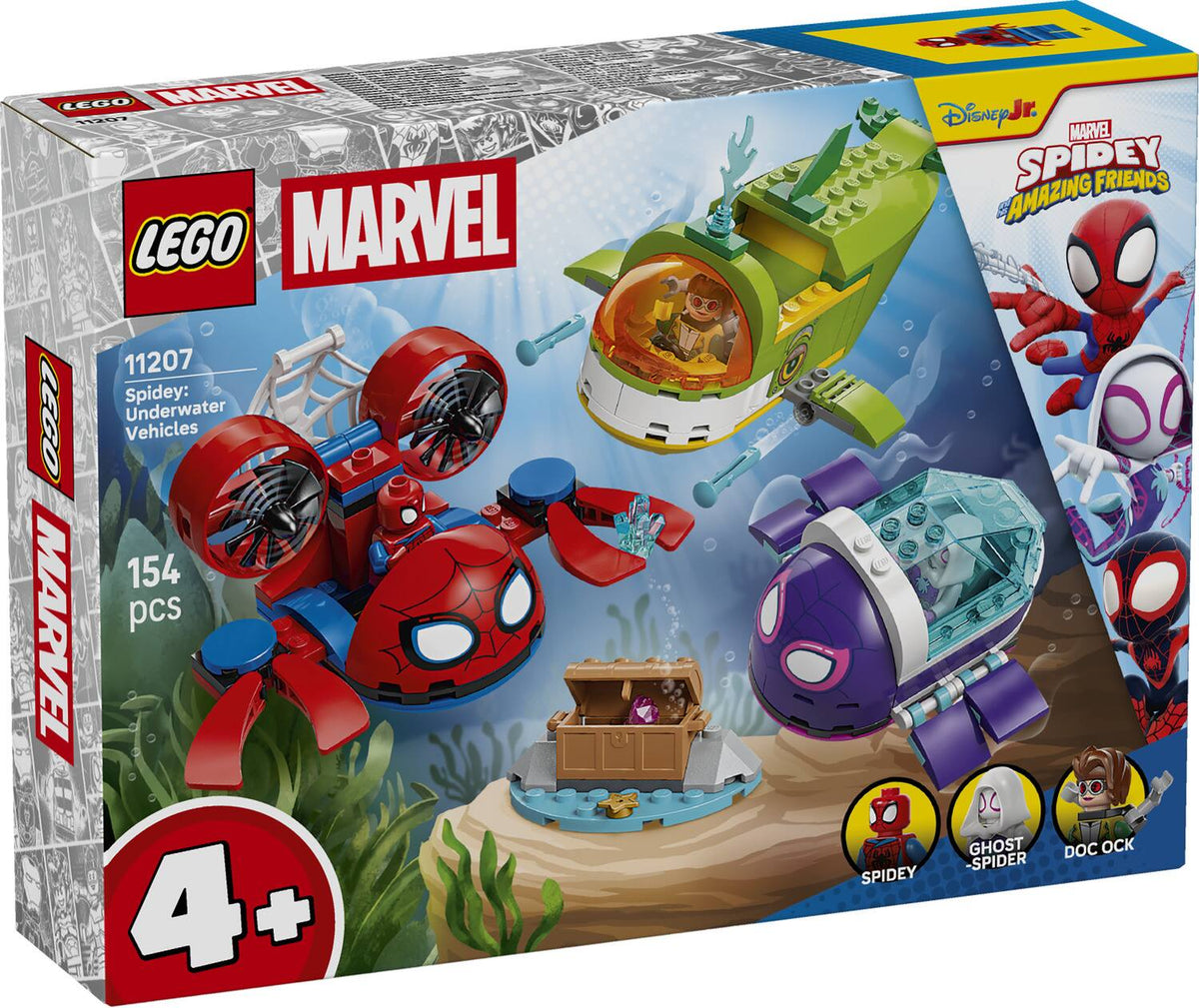 Lego 11207 Spidey: Underwater Vehicles
