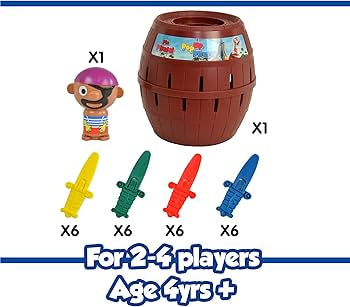Tomy Pop Up Pirate Game
