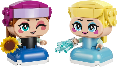 Lego Disney Frozen Mini Anna & Elsa Building Toy 43284