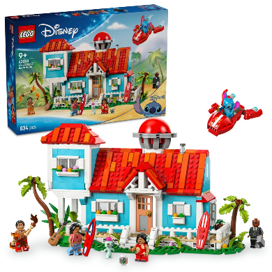 Lego Disney Lilo And Stitch Beach House Set 43268